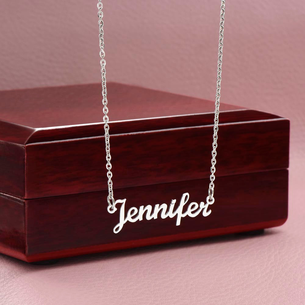Custom Name Necklace | Gift for Mom | Gift from Daughter | Gift from Son | Birthday | Mothers Day